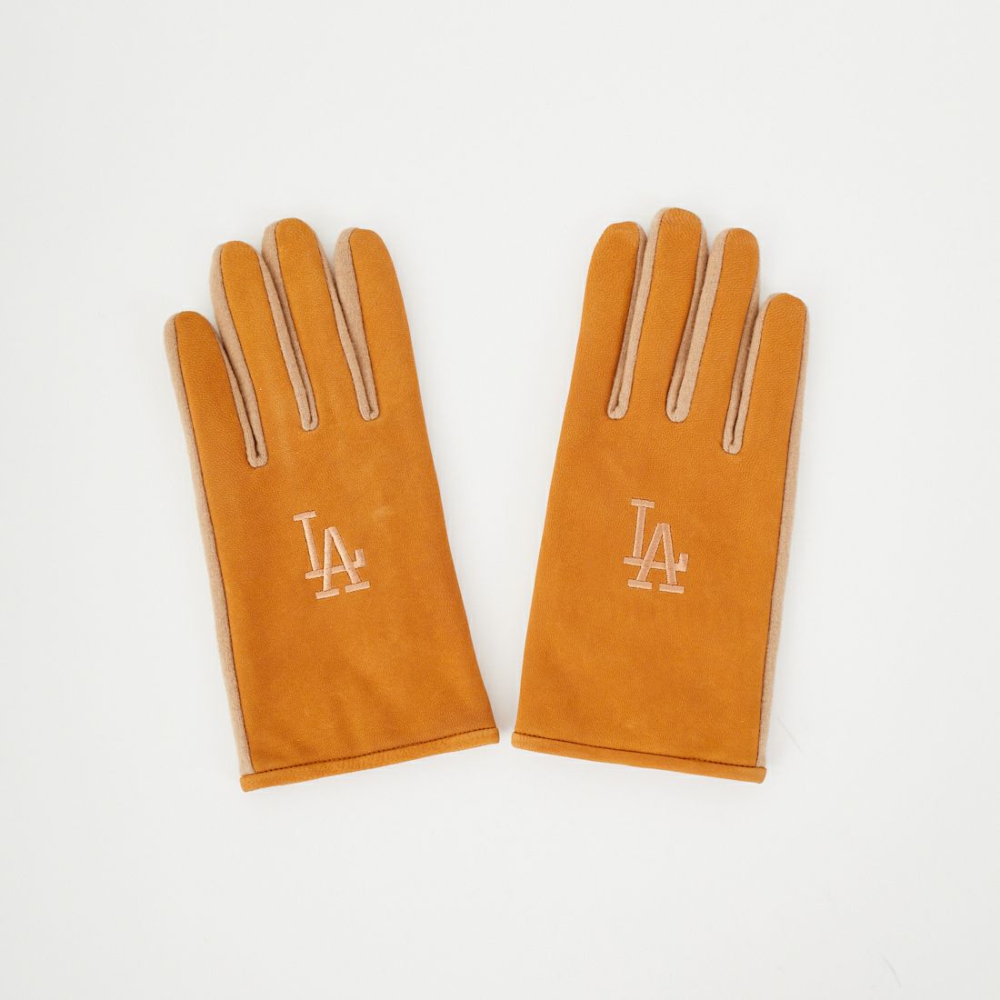 MLB × INFIELDER DESIGN [エムエルビー × インフィールダーデザイン] MLB ヌバックブローブ [MLB-279] CML-DODGER