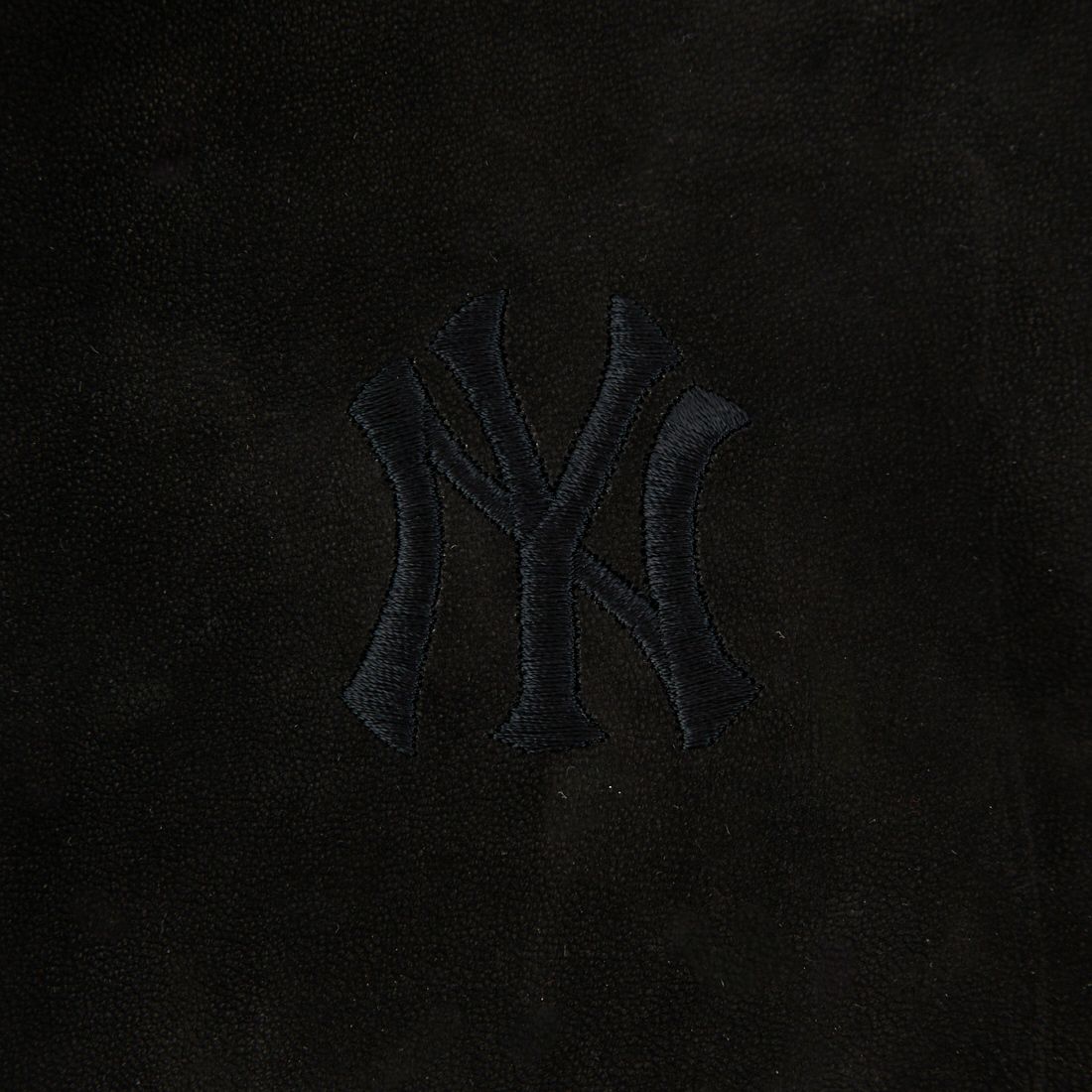 MLB × INFIELDER DESIGN [エムエルビー × インフィールダーデザイン] MLB ヌバックブローブ [MLB-279] BK-YANKEES