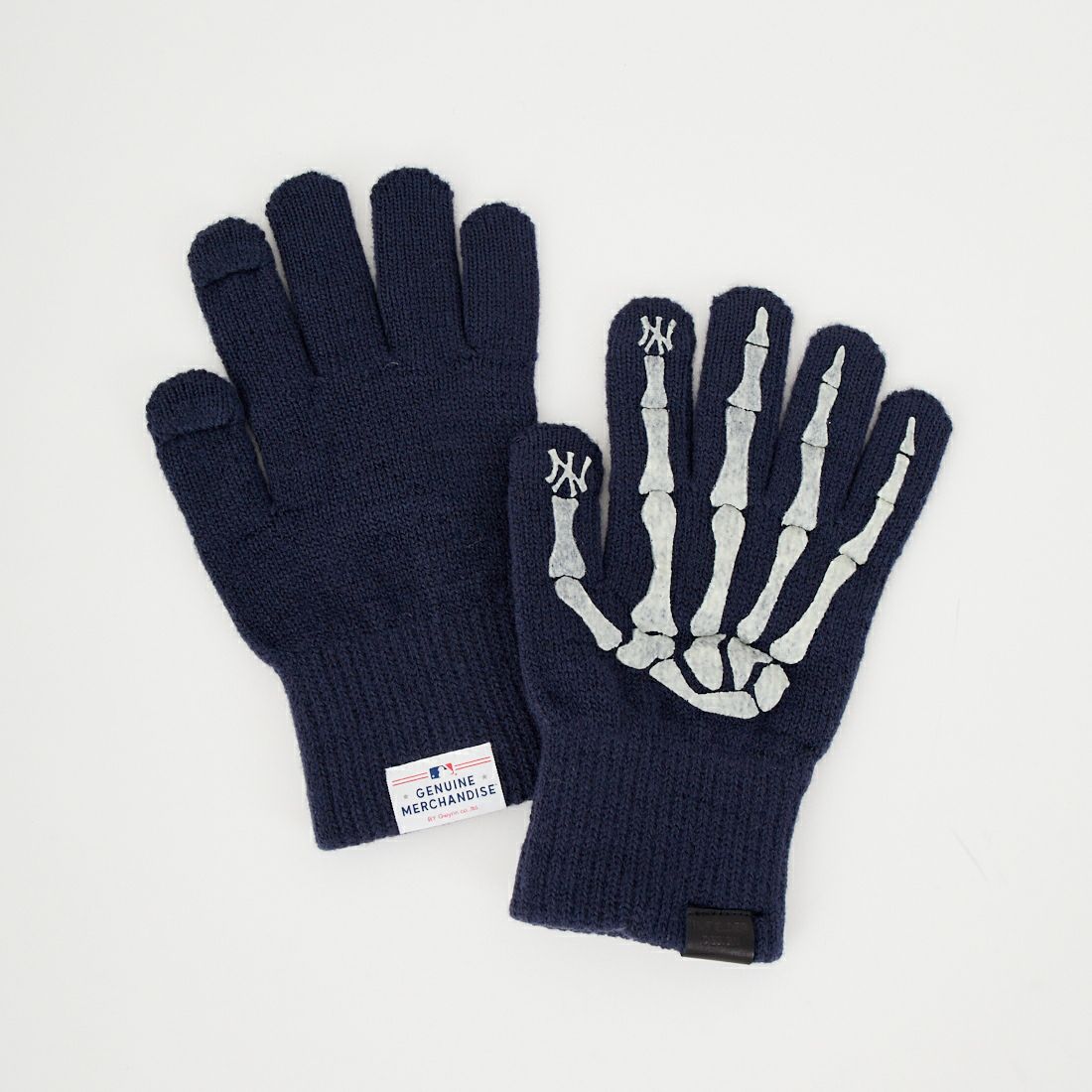 MLB × INFIELDER DESIGN [エムエルビー × インフィールダーデザイン] MLB ボーングローブ [MLB-273] NV-YANKEES