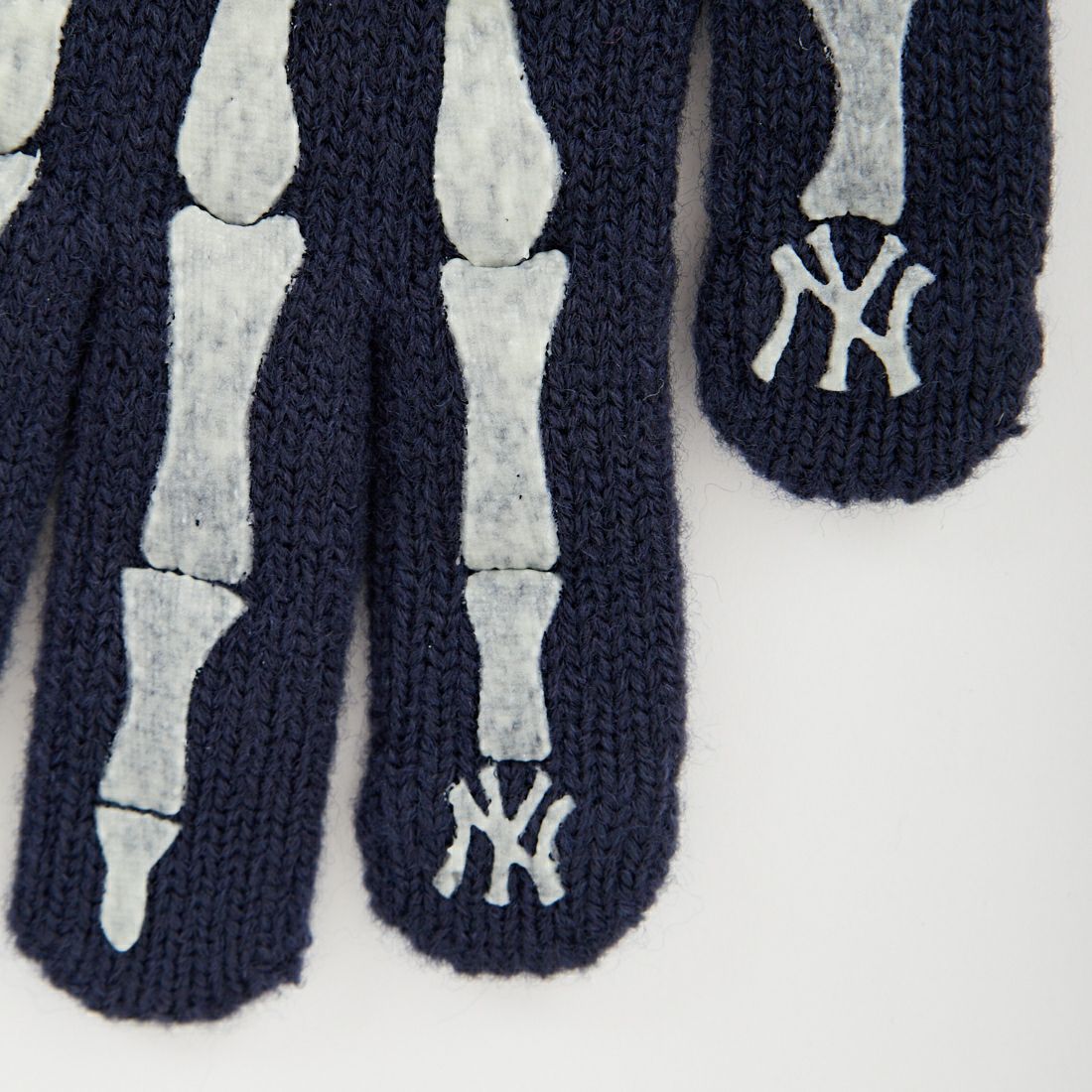 MLB × INFIELDER DESIGN [エムエルビー × インフィールダーデザイン] MLB ボーングローブ [MLB-273] NV-YANKEES