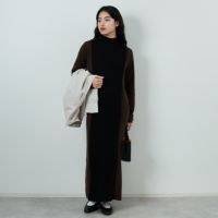 ﾌﾞﾗｳﾝ&&モデル身長：162cm 着用サイズ：F&&