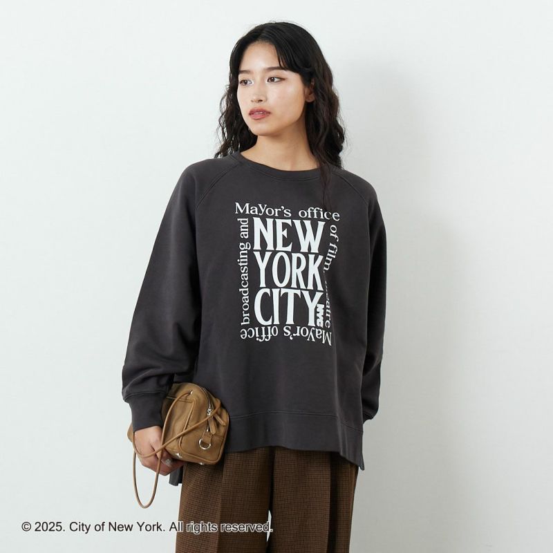 CLOCHE [クロシェ] 裏起毛リバーシブルロゴスウェット [55285703