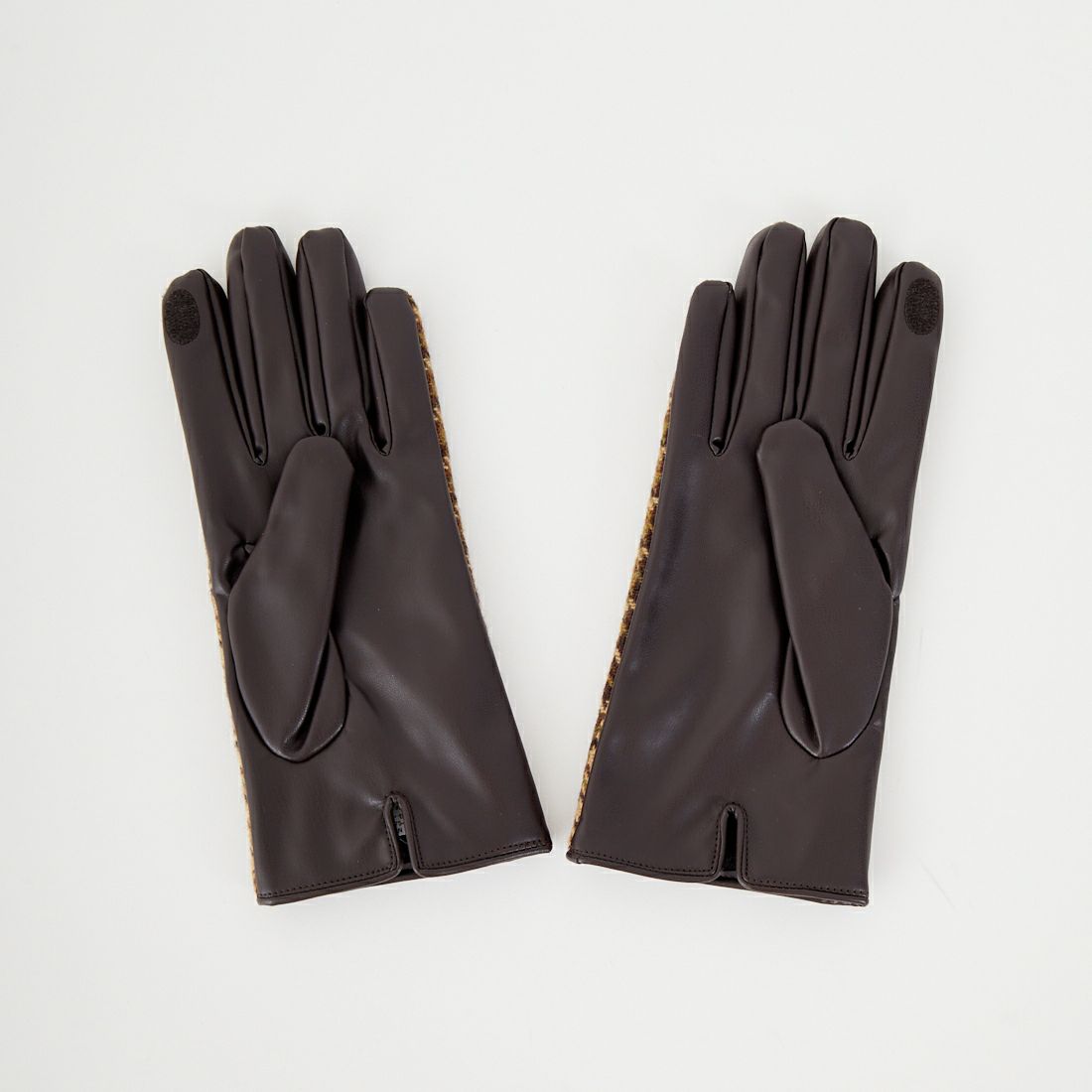 Casselini [キャセリーニ] モチーフ刺繍手袋 [252-112202] ﾌﾞﾗｳﾝ