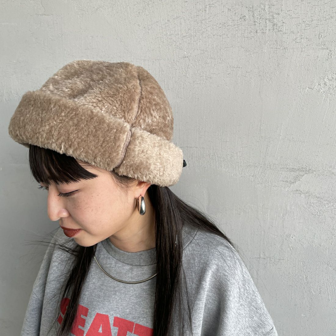 HALO COMMODITY [ハロ コモディティー] Kuna フリースキャップ [H253-207] BEIGE