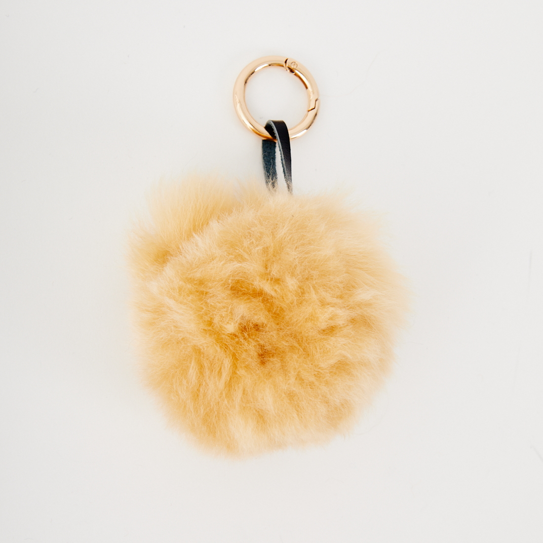 COSY [コージー] ベビーアルパカ スモールベアヘッドキーリング [KH-EV-SB-H] BE BEIGE