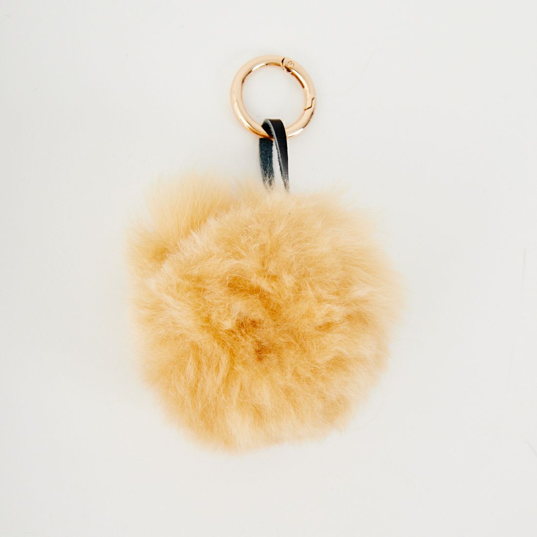 COSY [コージー] ベビーアルパカ スモールベアヘッドキーリング [KH-EV-SB-H] BE BEIGE