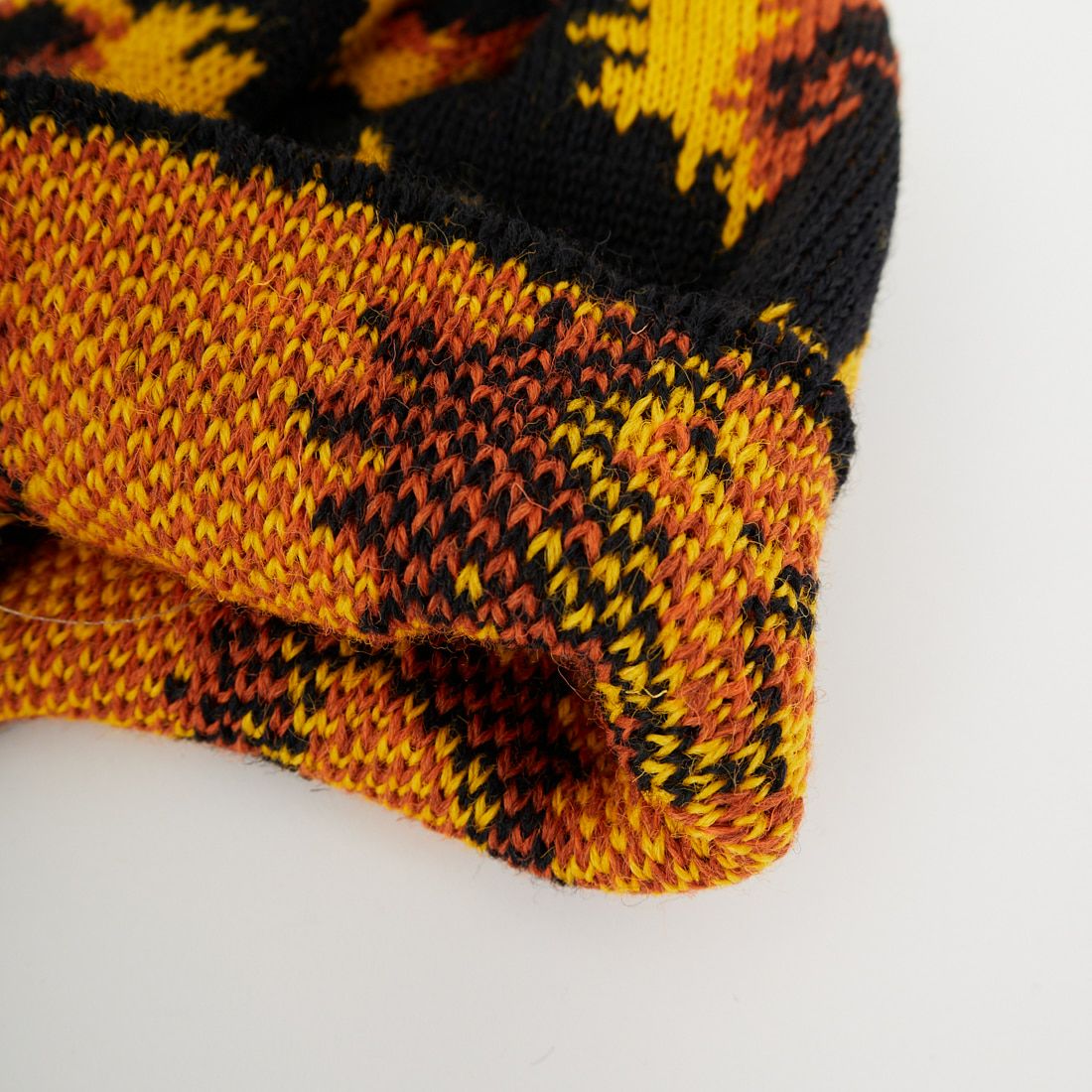 HIGHLAND2000 [ハイランド2000] パターンニットビーニー [PATTERN-HAT] SUN FLOWER