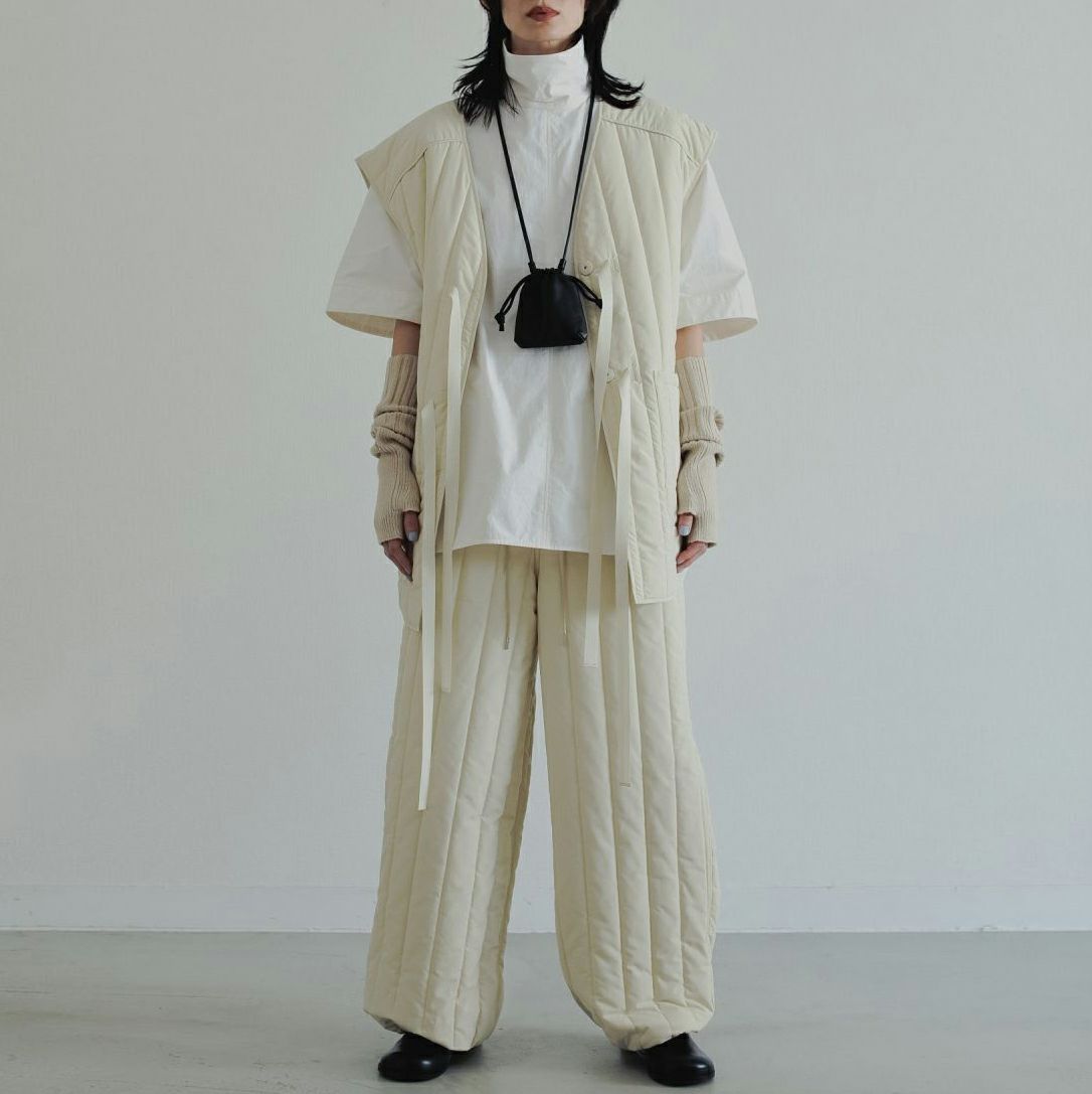 anuke [アンヌーク] バックオープンストライプベスト [62520108] CRM