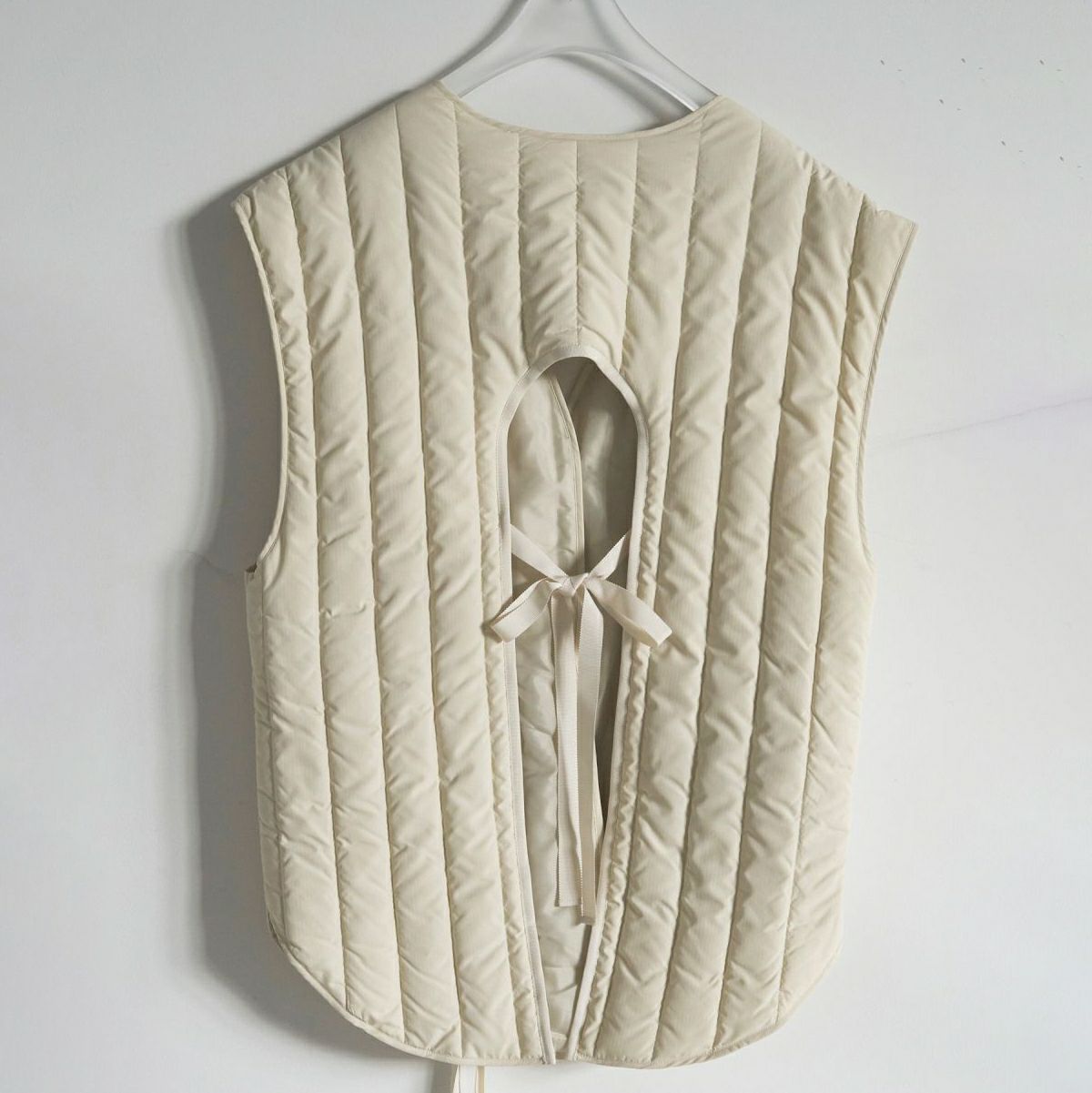 anuke [アンヌーク] バックオープンストライプベスト [62520108] CRM