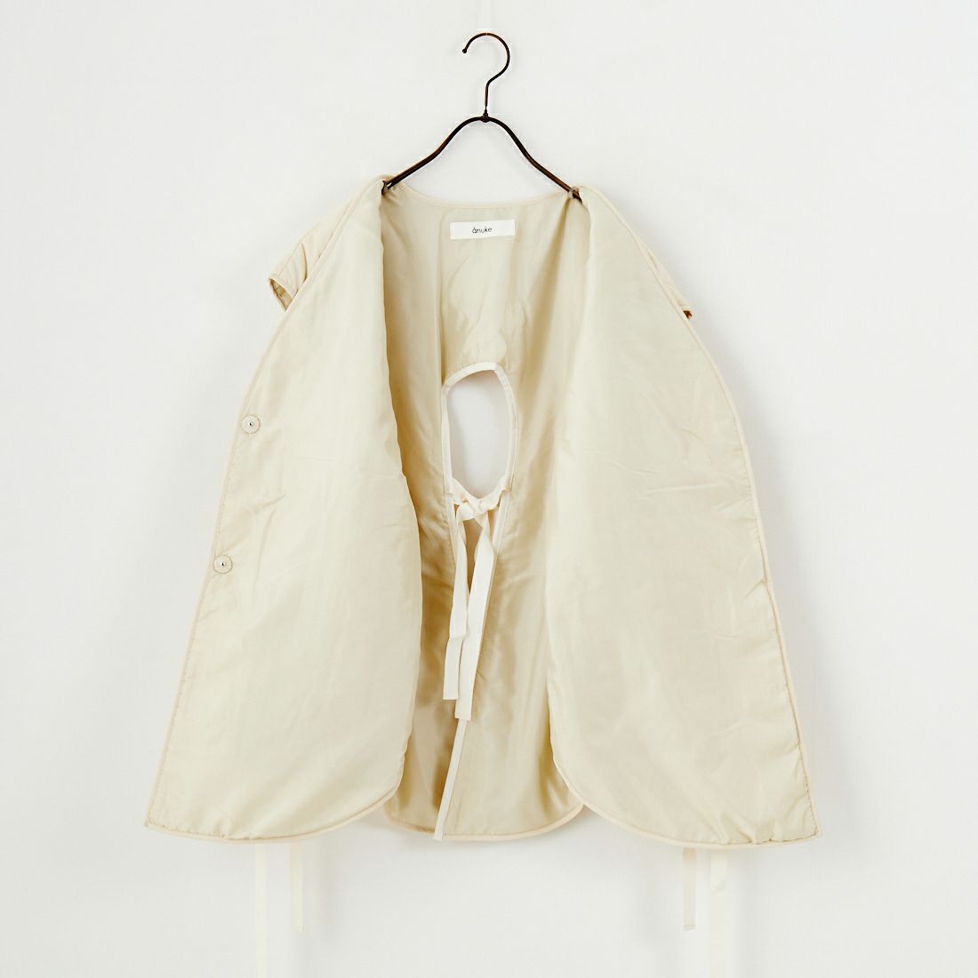 anuke [アンヌーク] バックオープンストライプベスト [62520108] CRM