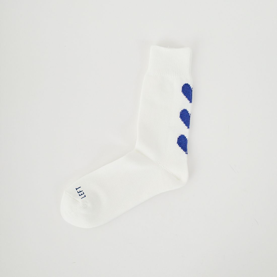 ROSTER SOX [ロスターソックス] THREE HEART by X ソックス [RX-83] WHITE