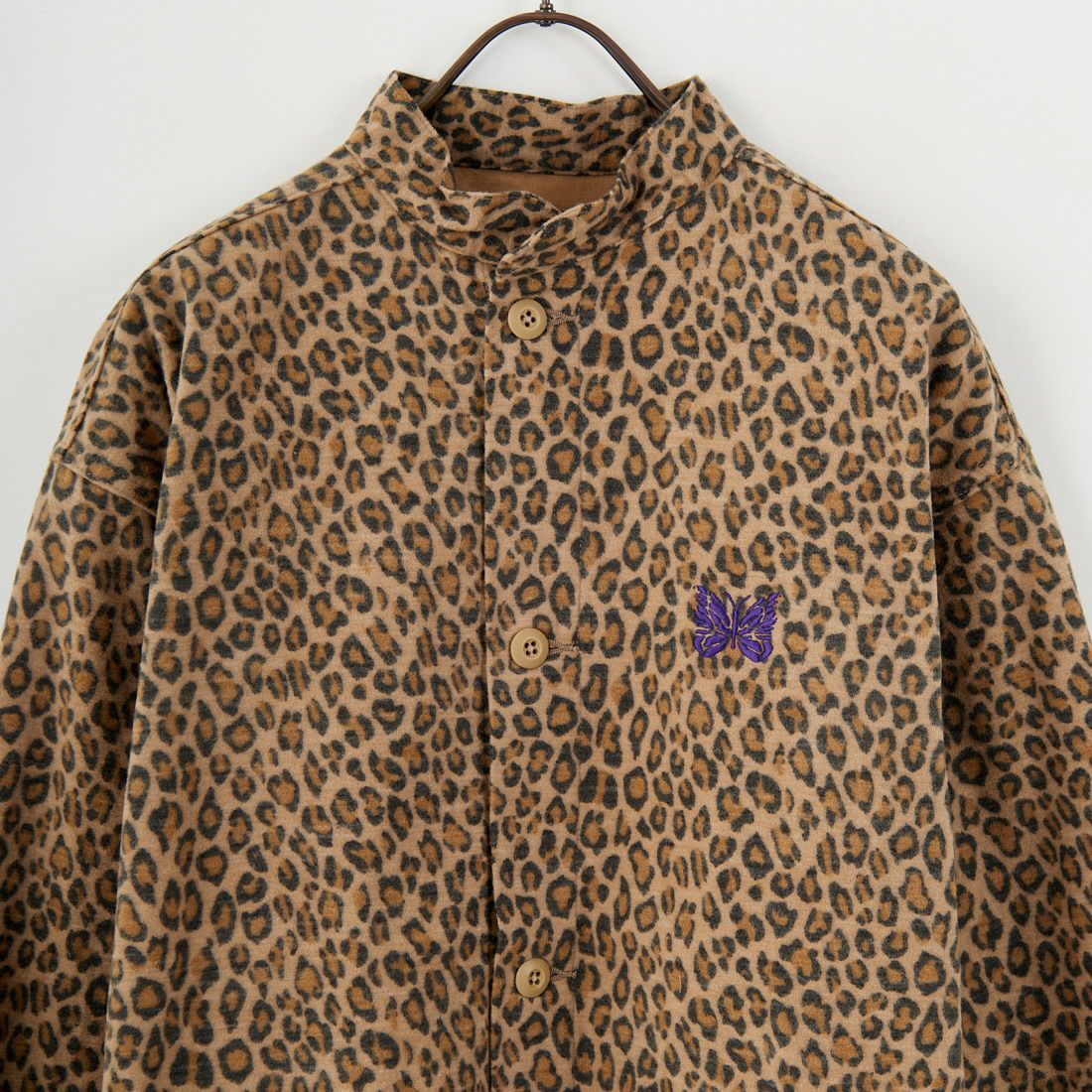 Needles [ニードルズ] レオパード柄アーミーシャツ [RW220] LEOPAARD