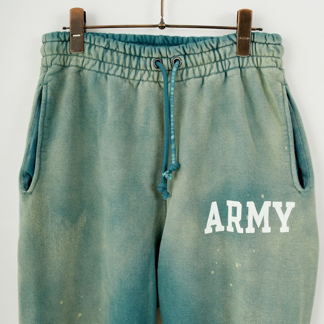 BOW WOW [バウワウ] アーミーエイジドスウェットパンツ [BW252-ASP] AGED GREEN