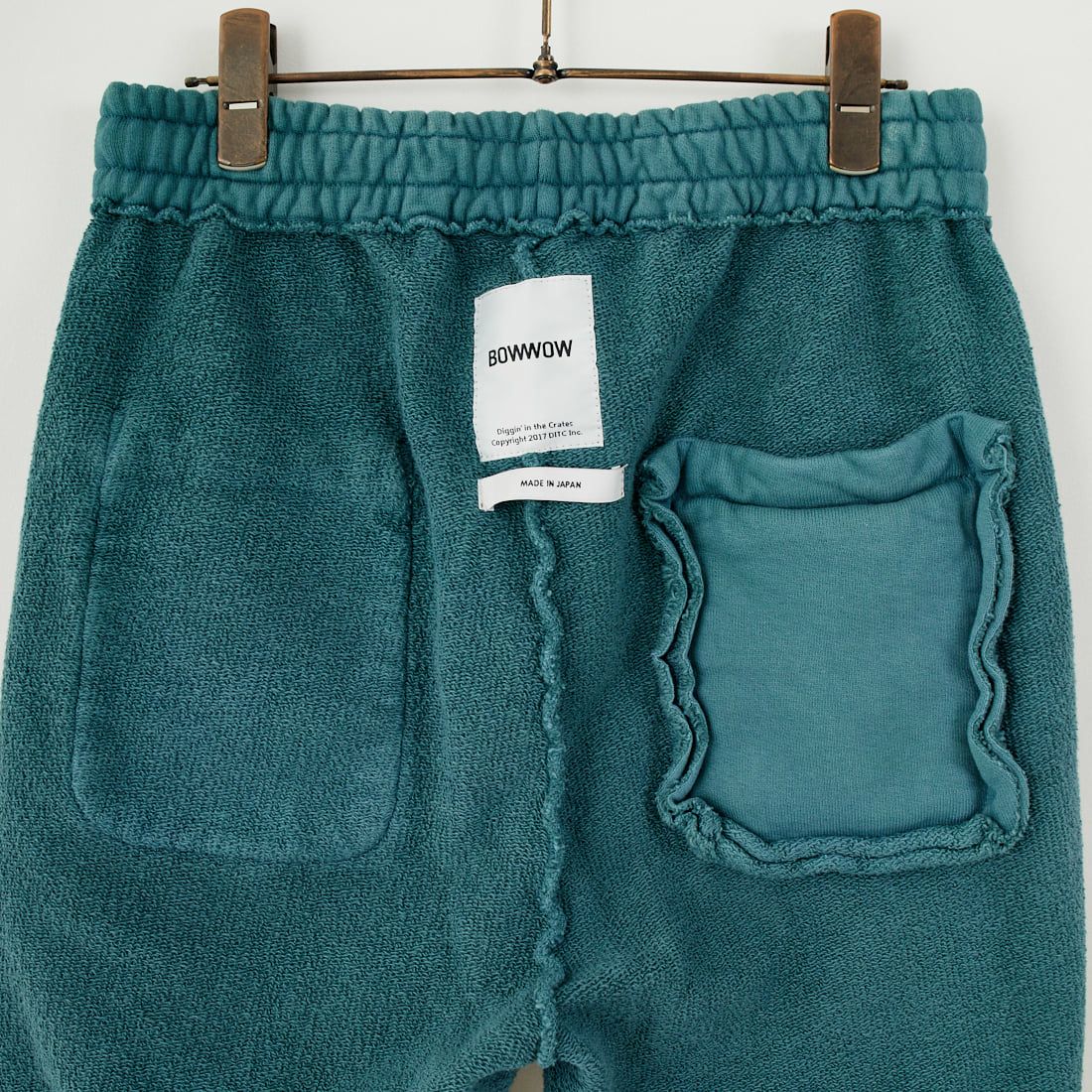 BOW WOW [バウワウ] アーミーエイジドスウェットパンツ [BW252-ASP] AGED GREEN