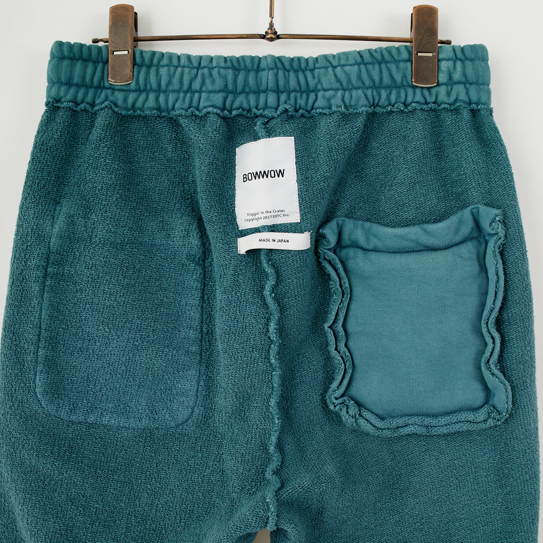 BOW WOW [バウワウ] アーミーエイジドスウェットパンツ [BW252-ASP] AGED GREEN