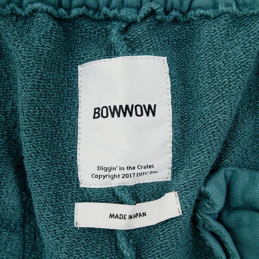 BOW WOW [バウワウ] アーミーエイジドスウェットパンツ [BW252-ASP] AGED GREEN