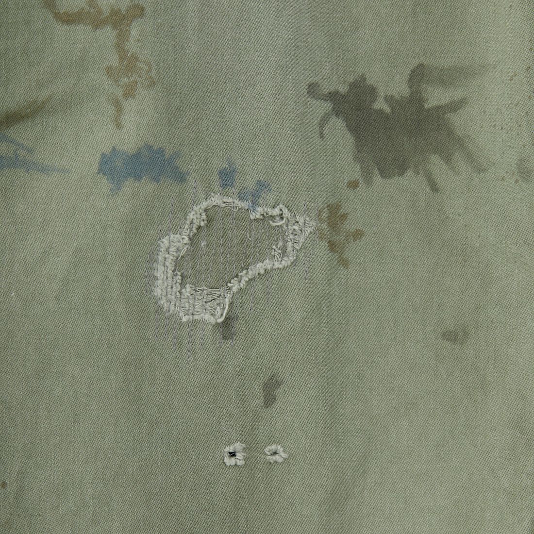 BOW WOW [バウワウ] リペアード USAFメカニックパンツ [BW252-RUMP] AGED S GRN