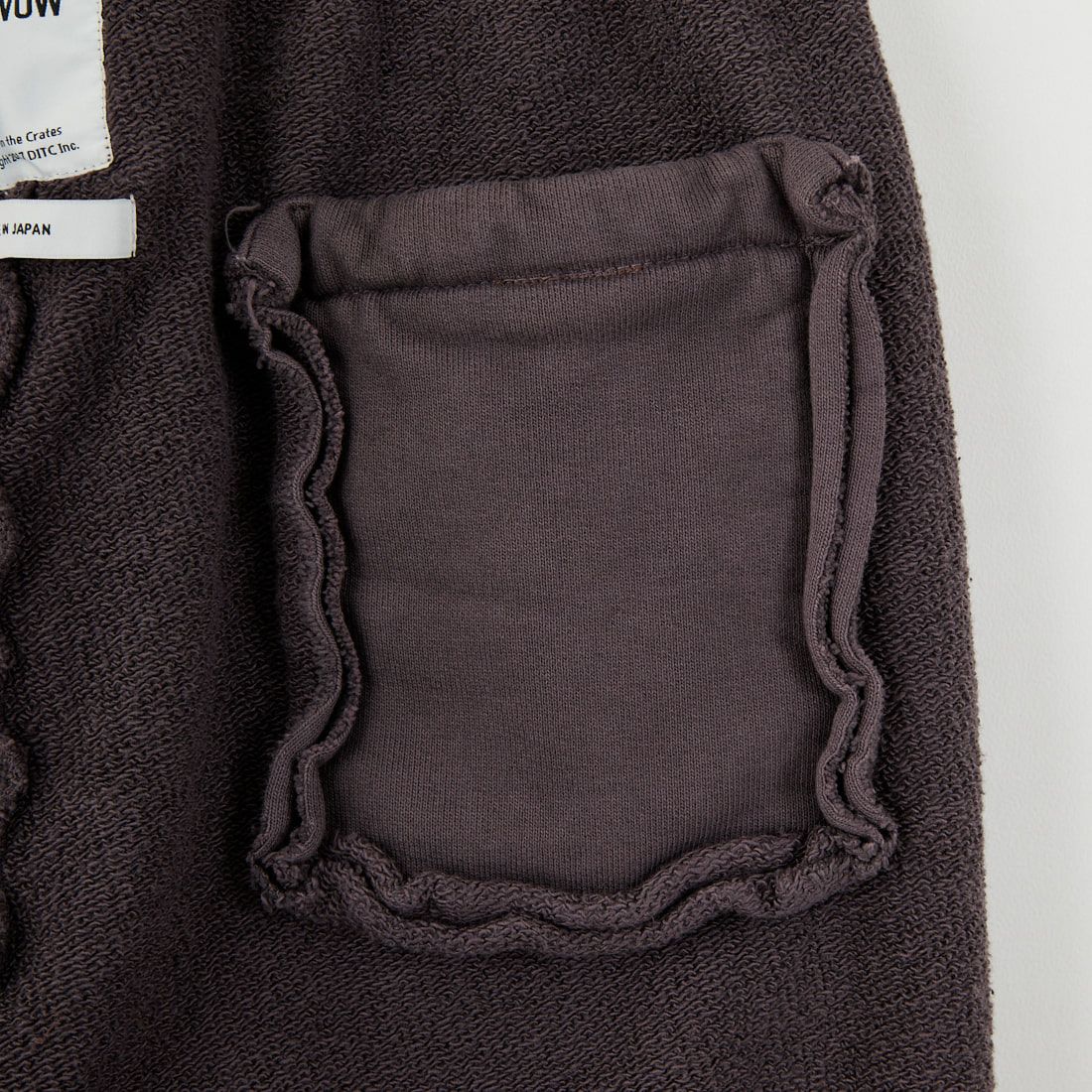 BOW WOW [バウワウ] ダーティースウェットパンツ [BW252-DSP] AGED BROWN