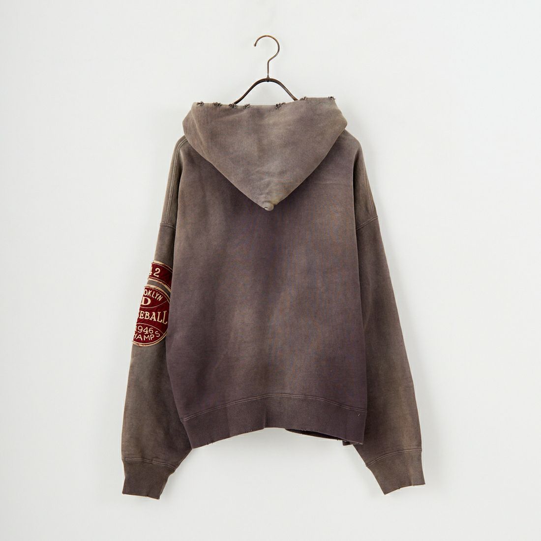 BOW WOW [バウワウ] ベースボールチャンピオン エイジドジップフーディ [BW252-BCZH] AGED BROWN