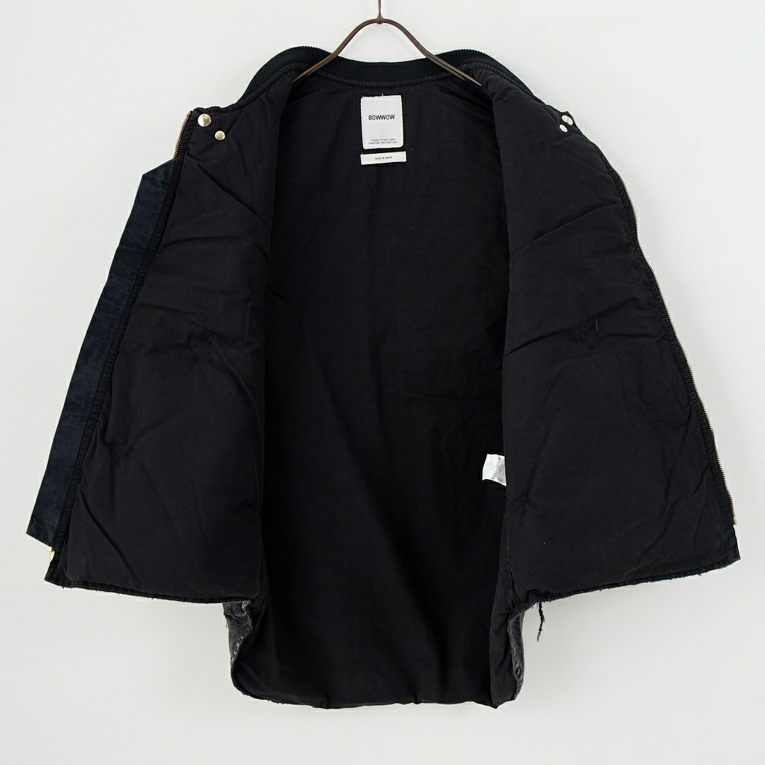 BOW WOW [バウワウ] ダックエイジドベスト [BW252-DV] AGED BLACK
