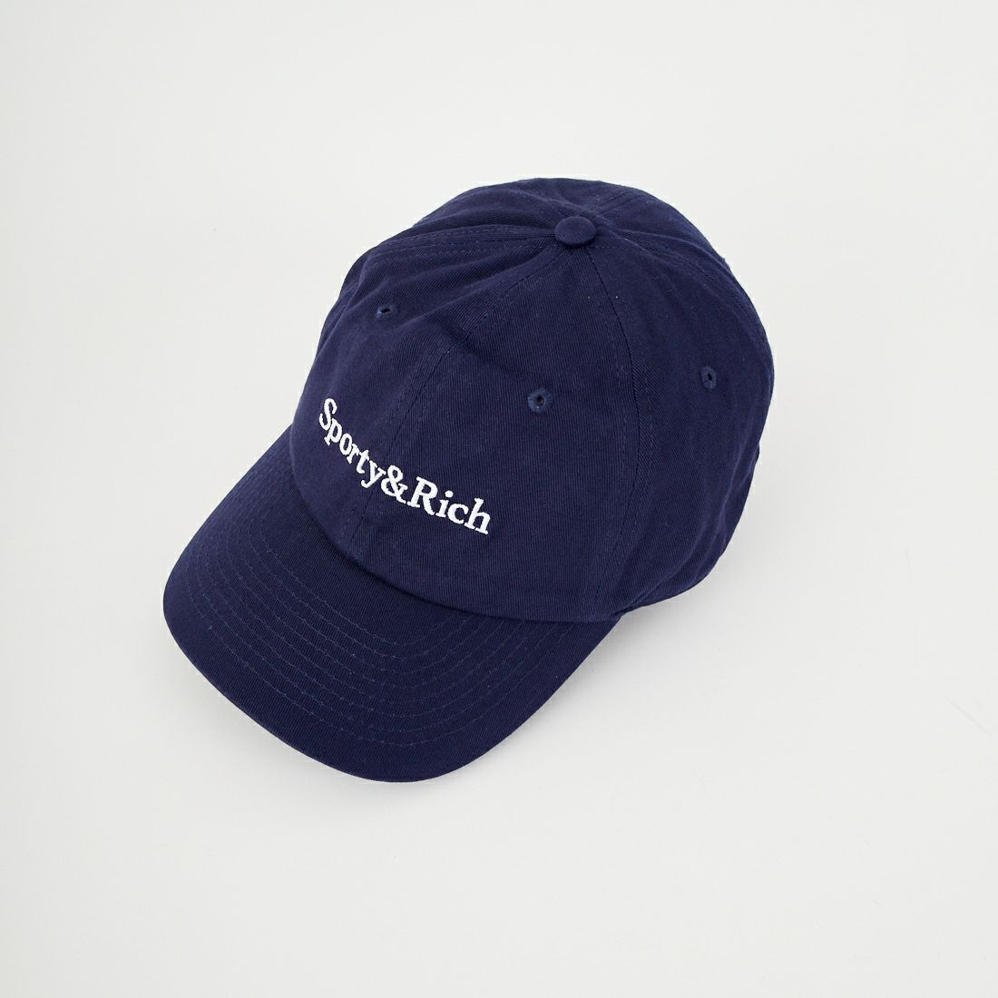Sporty&Rich [スポーティアンドリッチ] セリフロゴハット [AC07964300] D.NAVY