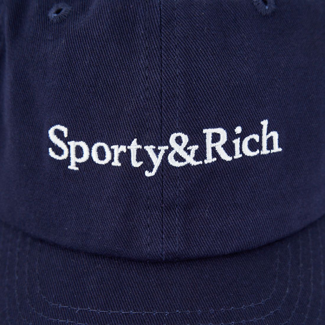 Sporty&Rich [スポーティアンドリッチ] セリフロゴハット [AC07964300] D.NAVY