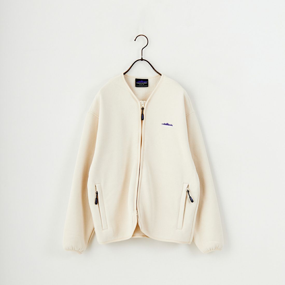 THOUSAND MILE [サウザンド マイル] ニットフリースジップカーディガン [TM252KF00160] 03 OFF WHT