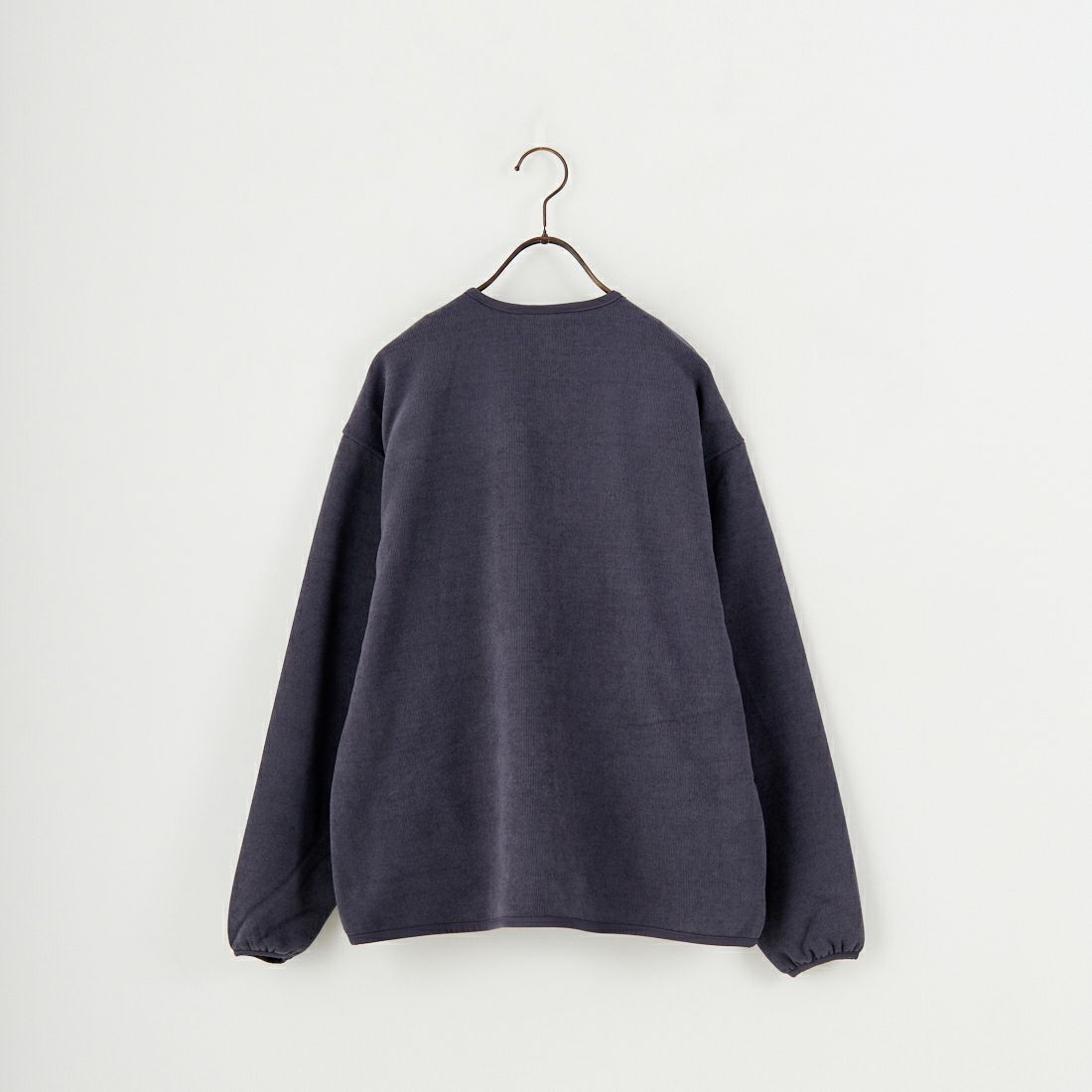 THOUSAND MILE [サウザンド マイル] ニットフリースジップカーディガン [TM252KF00160] 19 CHARCOA