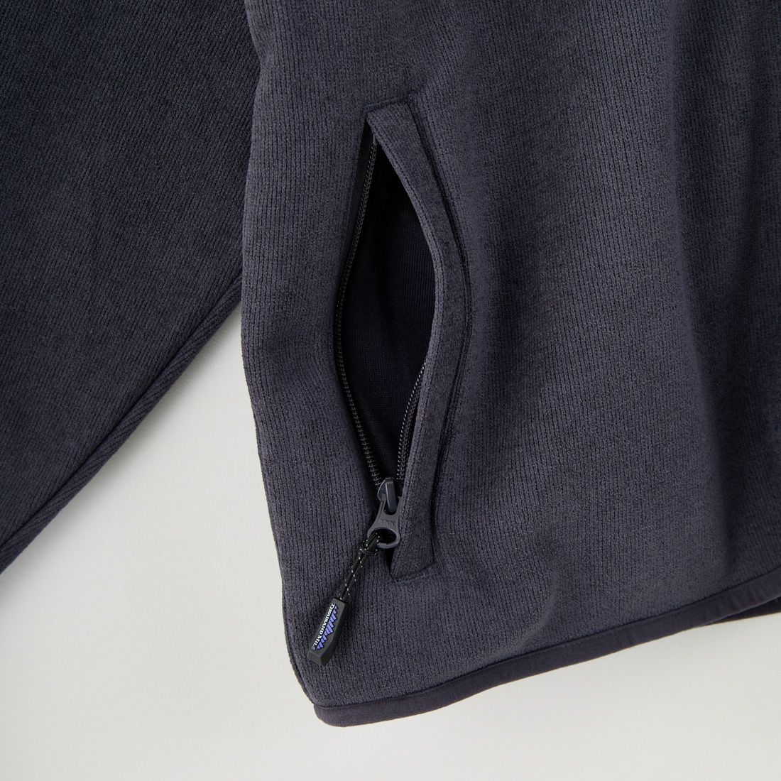 THOUSAND MILE [サウザンド マイル] ニットフリースジップカーディガン [TM252KF00160] 19 CHARCOA