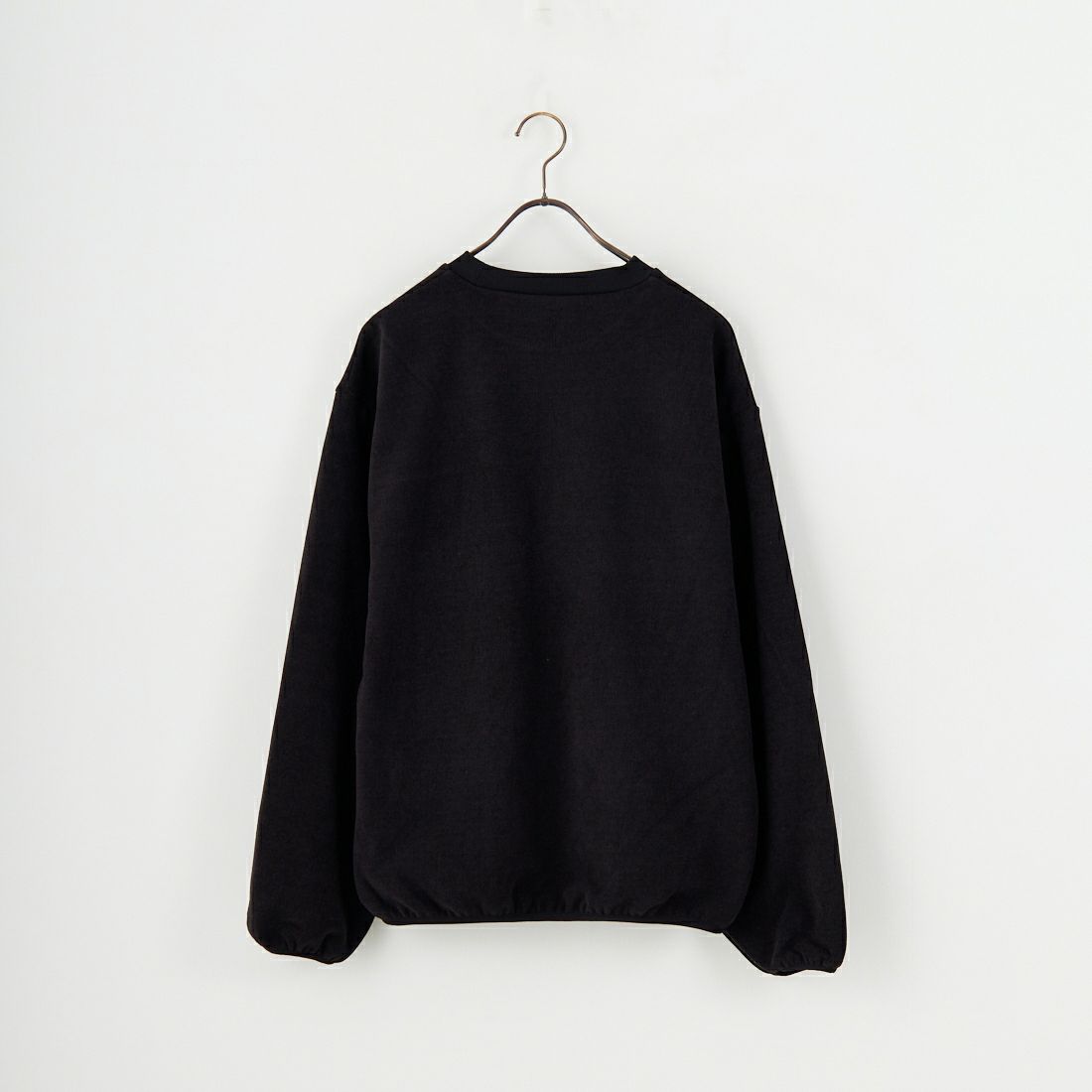 THOUSAND MILE [サウザンド マイル] ニットフリースクルーネックプルオーバー [TM252KF00140] 09 BLACK