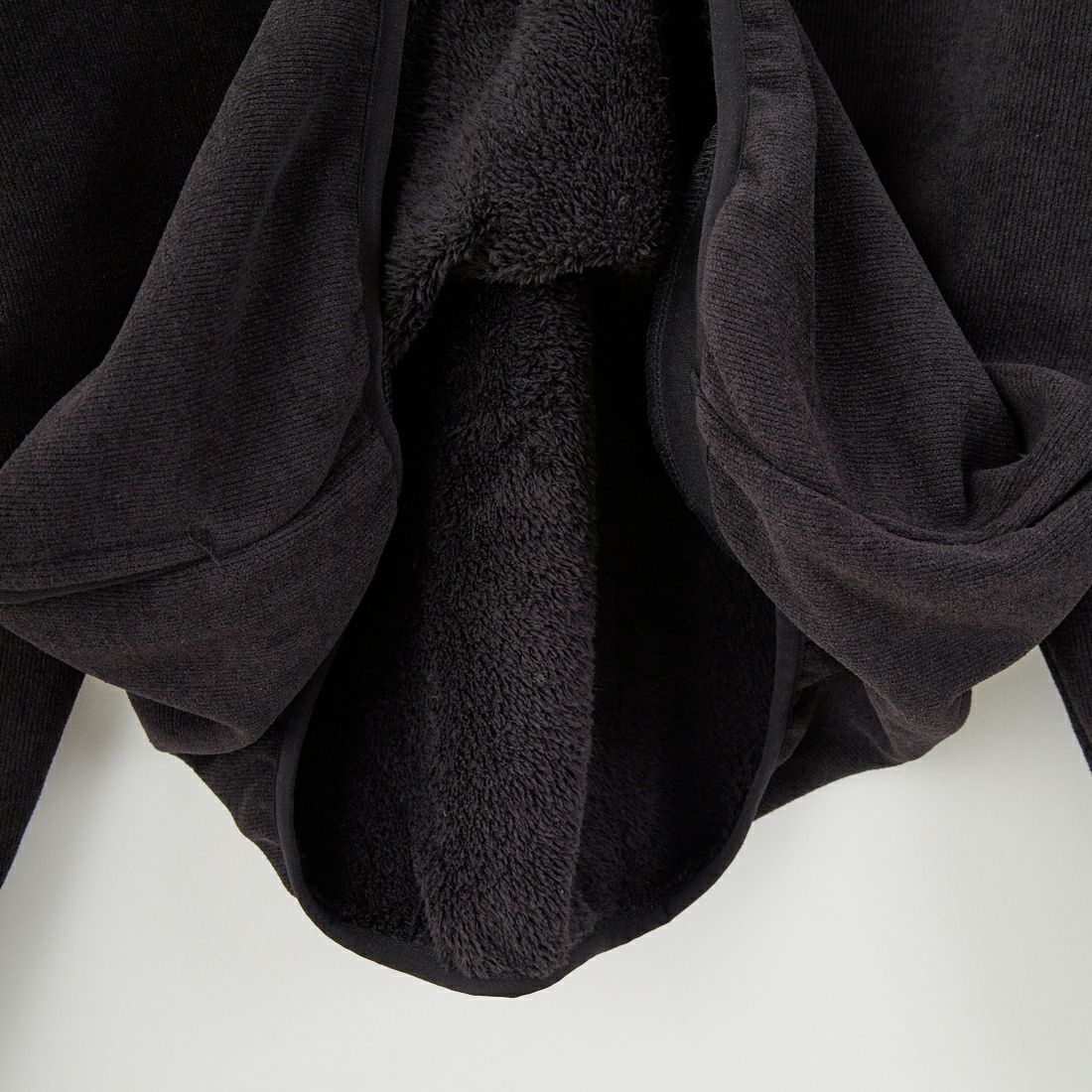 THOUSAND MILE [サウザンド マイル] ニットフリースクルーネックプルオーバー [TM252KF00140] 09 BLACK