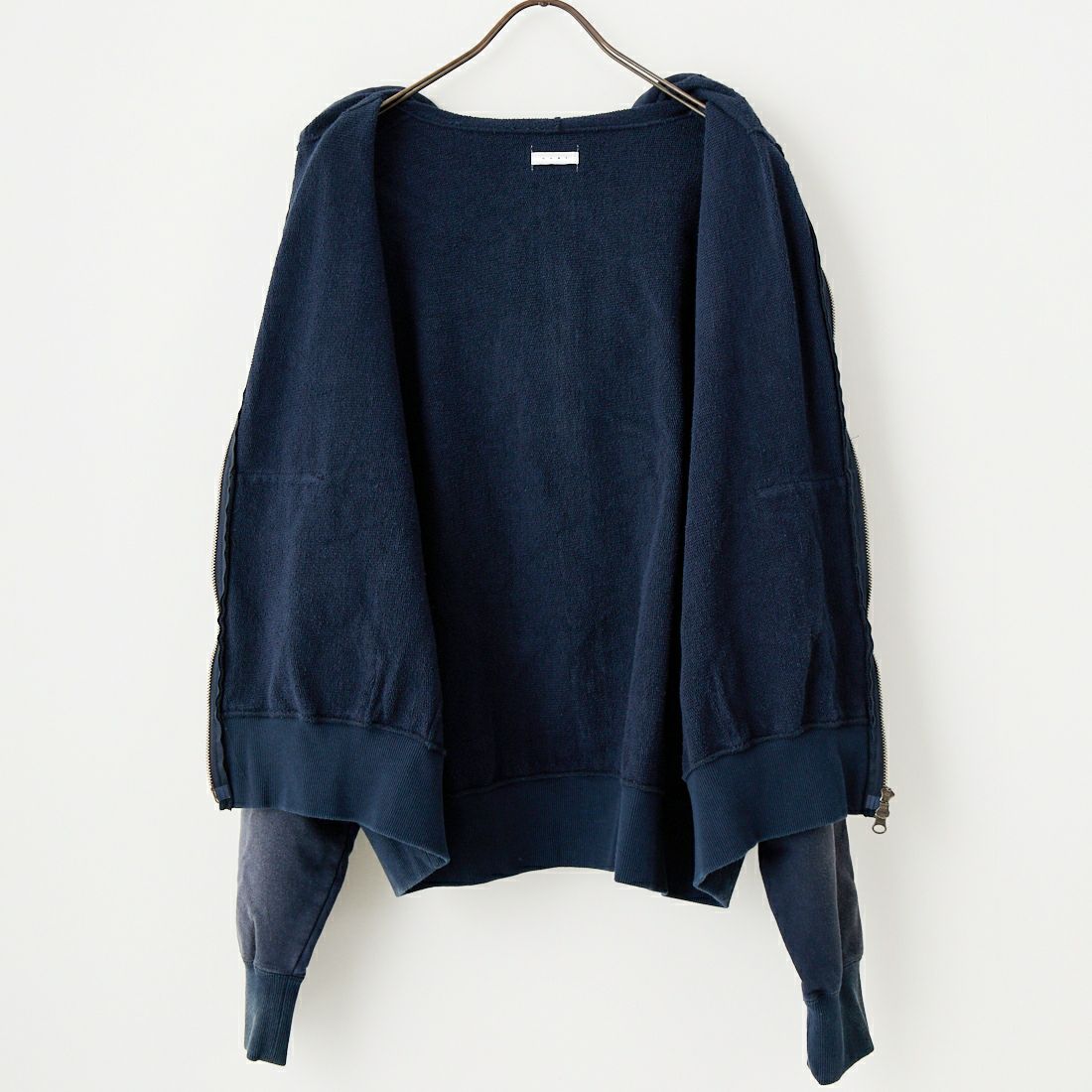 Name. [ネーム] リバーススウェットフーディ [NMCU-049] NAVY