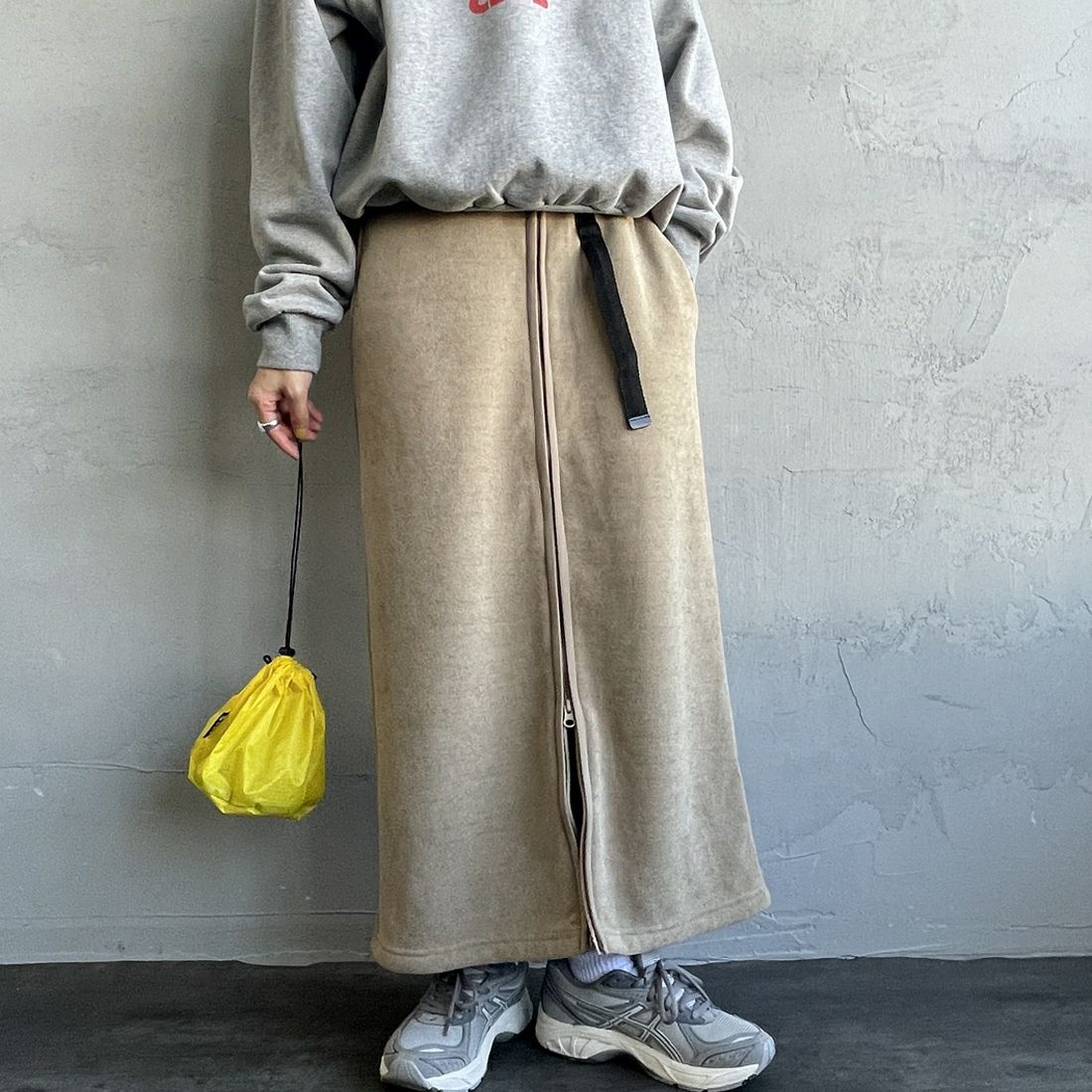 23 SAND BE&&モデル身長：158cm 着用サイズ：F&&