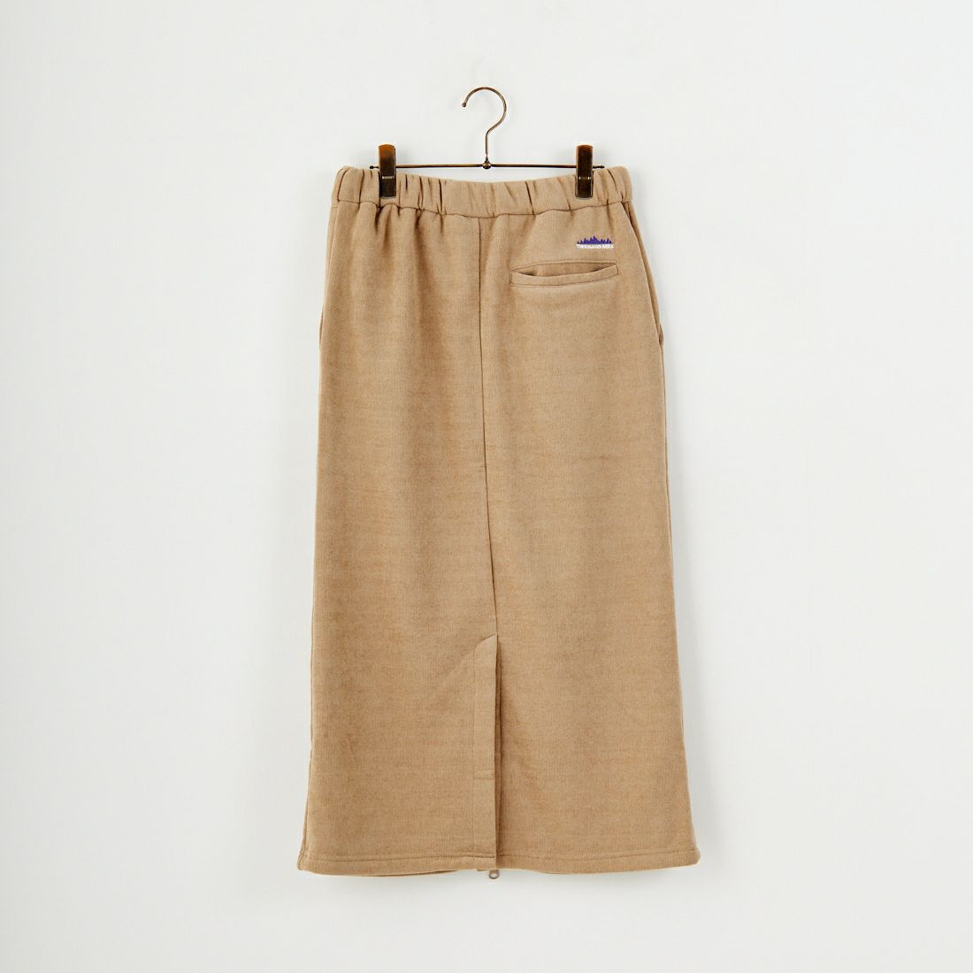 THOUSAND MILE [サウザンド マイル] ニットフリース フロントジップスカート [TM252KF00202] 23 SAND BE