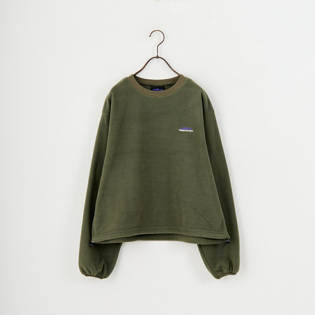 THOUSAND MILE [サウザンド マイル] クルーネックロングスリーブTシャツ&スカートセット [TM252FL00432] 67 OLIVE