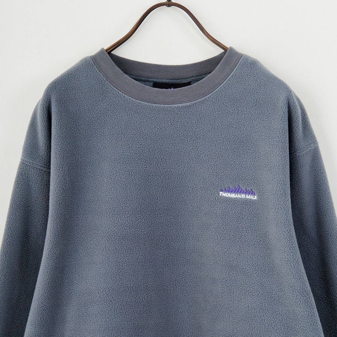 THOUSAND MILE [サウザンド マイル] クルーネックロングスリーブTシャツ&スカートセット [TM252FL00432] 15 CHARCOA