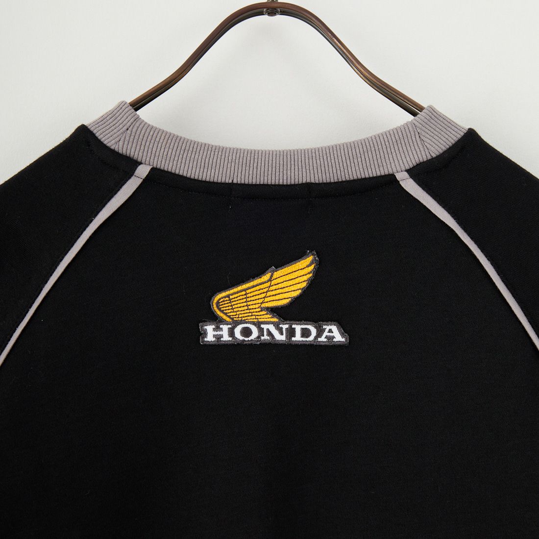 HONDA × JEANSFACTORY [ホンダ × ジーンズファクトリー] レーシングスウェット [JFC-254-088] BLACK