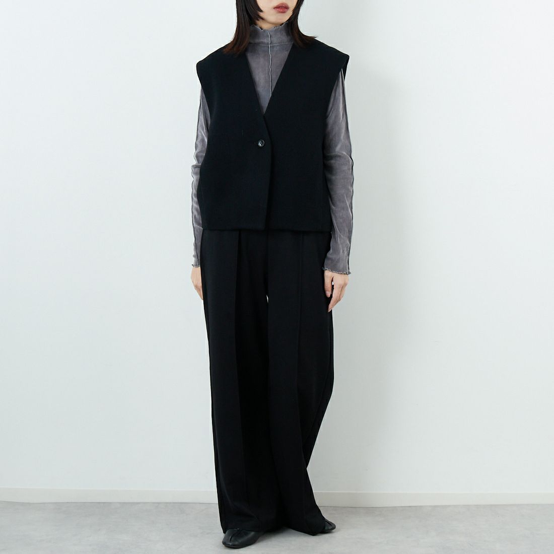 STELLA CIFFON [ステラシフォン] ビーバーショートベスト [ST4-25101A