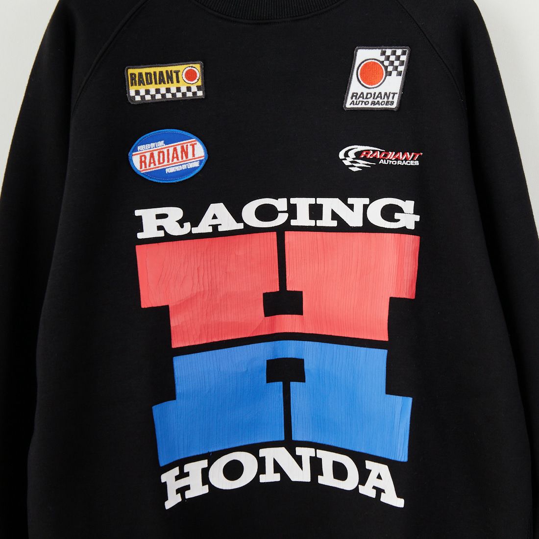 HONDA × JEANSFACTORY [ホンダ × ジーンズファクトリー] レーシングスウェット [JFC-254-089] BLACK