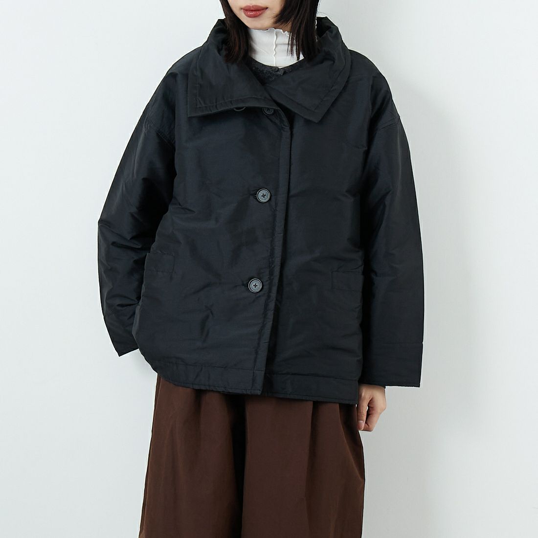 9900 BLACK&&モデル身長：162cm 着用サイズ：1&&