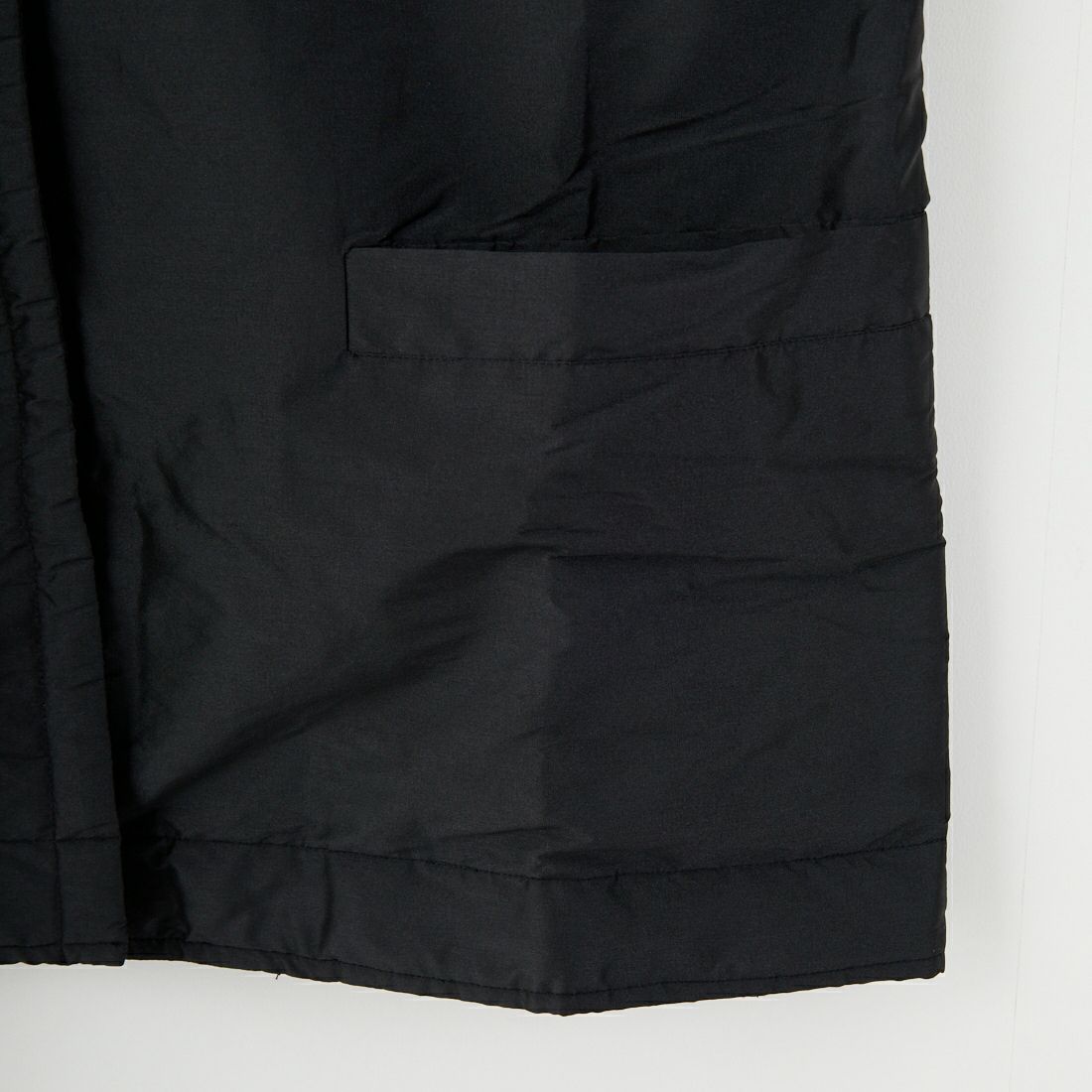 soil [ソイル] パデッドポリエステル ハイカラージャケット [NSL25521] 9900 BLACK