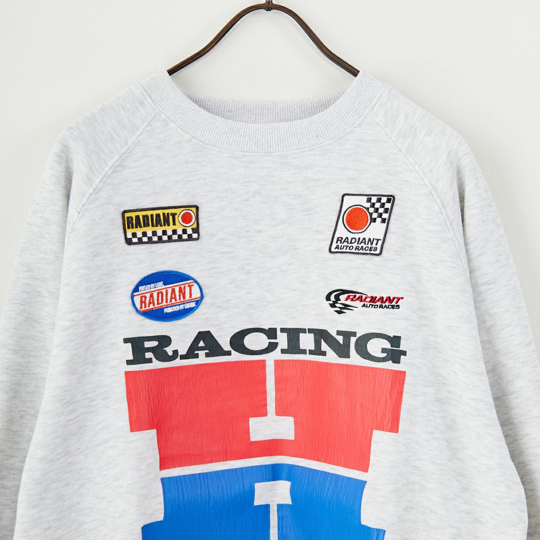 HONDA × JEANSFACTORY [ホンダ × ジーンズファクトリー] レーシングスウェット [JFC-254-089] GREY