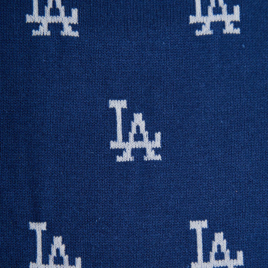 MLB × ROSTER SOX [エムエルビー × ロスターソックス] 200 MLB モノソックス [MLB-271] BL-DODGERS