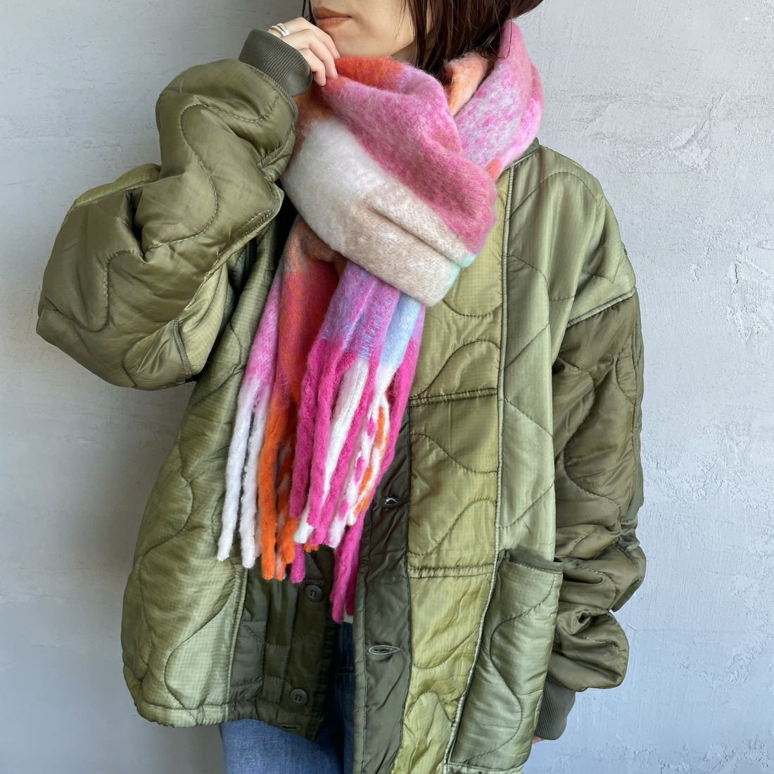 hint hint [ヒントヒント] ストール [STOLE-01] MULTI 1