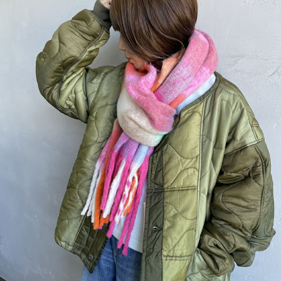 hint hint [ヒントヒント] ストール [STOLE-01] MULTI 1