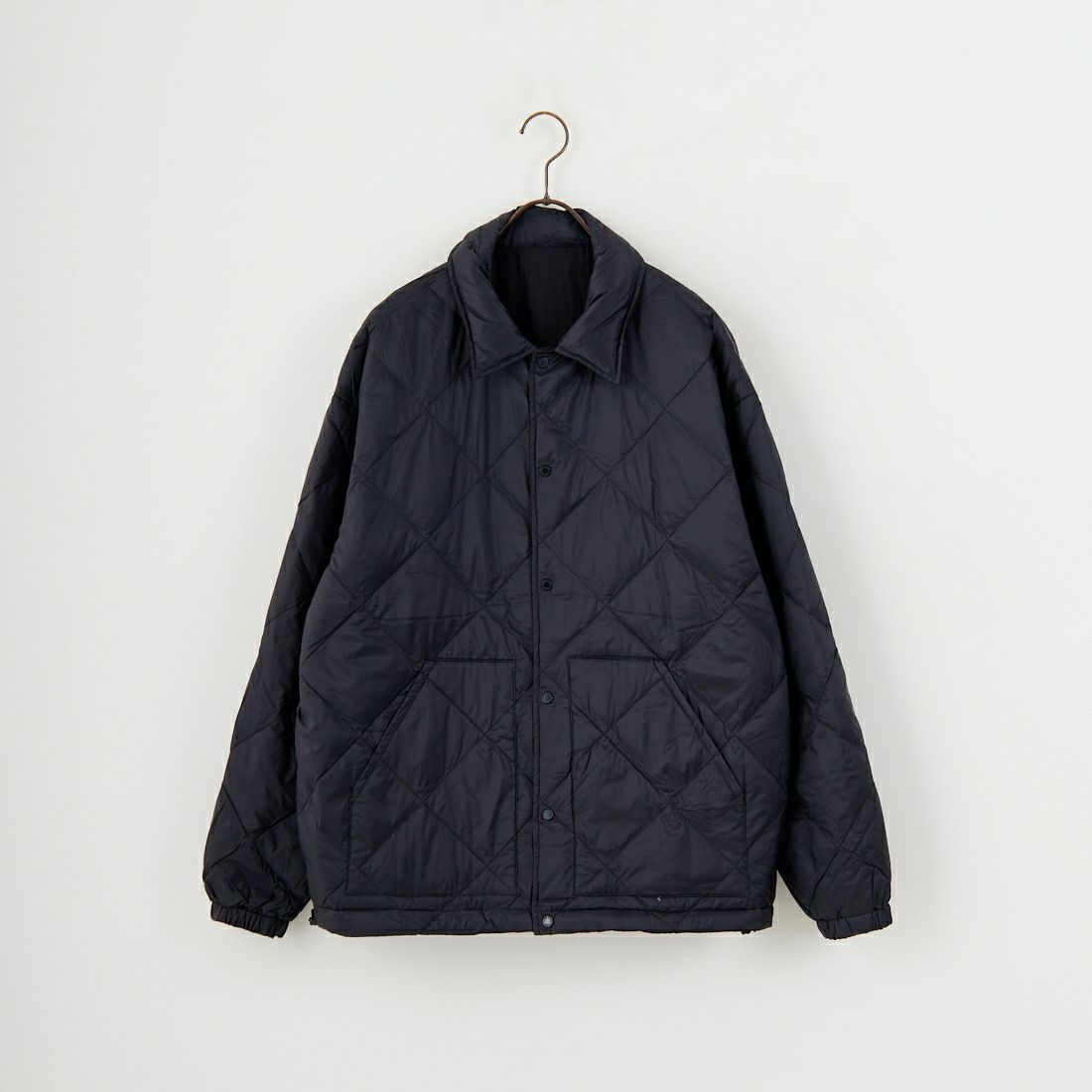 MANHATTAN PORTAGE [マンハッタンポーテージ] リバーシブル コーチダウンジャケット [25FW-MP-TAION08] 09 BLACK