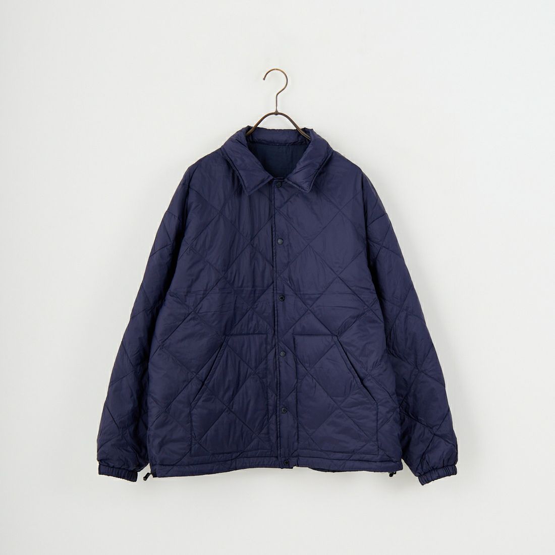 MANHATTAN PORTAGE [マンハッタンポーテージ] リバーシブル コーチダウンジャケット [25FW-MP-TAION08] 56 NAVY