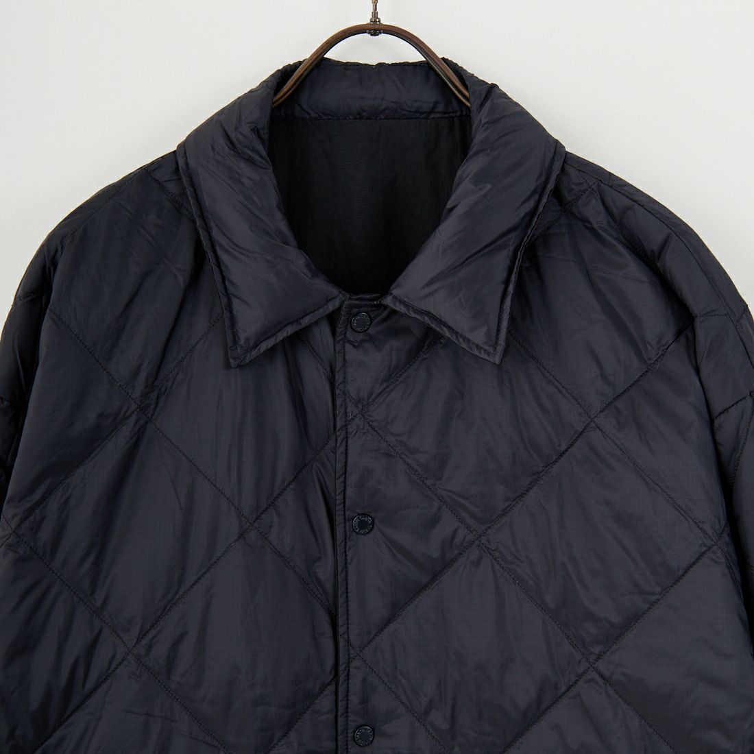 MANHATTAN PORTAGE [マンハッタンポーテージ] リバーシブル コーチダウンジャケット [25FW-MP-TAION08] 09 BLACK