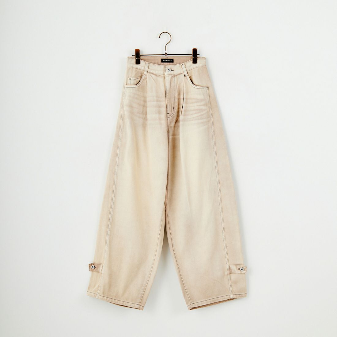 MAISON SPECIAL [メゾンスペシャル] 2WAYワイドコクーンパンツ [21252465706] BGE