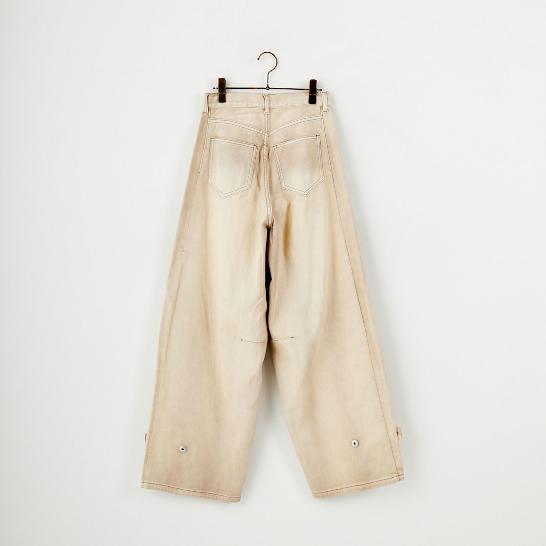 MAISON SPECIAL [メゾンスペシャル] 2WAYワイドコクーンパンツ [21252465706] BGE